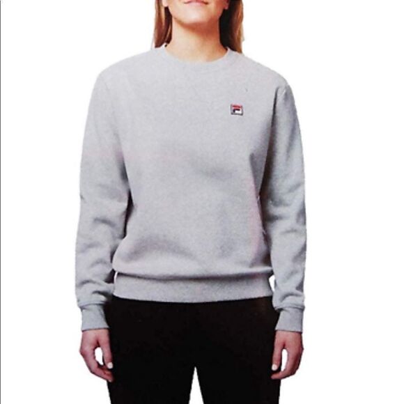 Fila Grey Crewneck Sweatshirt Size Small NWT - Picture 1 of 5